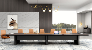 Mesa de Conferencia Moderna, Formal, Comercial, Ecológica, Duradera, para Salas de Reuniones y Oficinas en Casa - Product Image 2