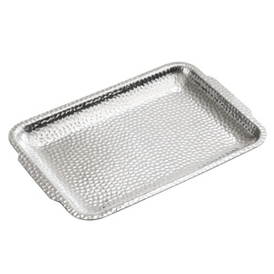 Stainless Steel Rectangular Tray Embossed Thickened Grilled Fish Plate Baking Pan Serving Tray Durable - Product Image 2