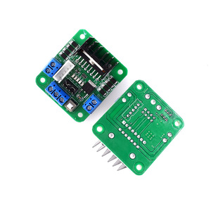 Carte de commande de moteur L298N 5V 12V DC pour projet de robot Arduino - Product Image 1