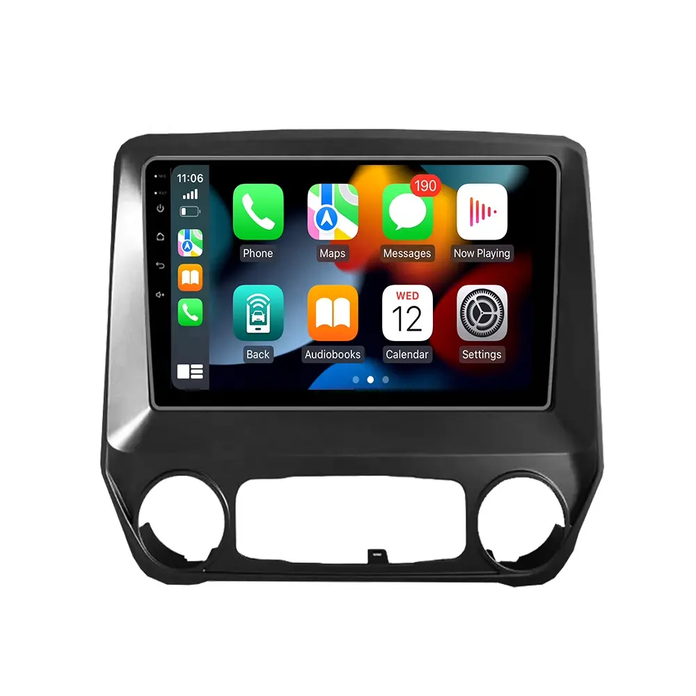 RUISO Radio mobil Android Mobil Player untuk Chevrolet Sierra 2014-2018 Mobil GPS auto carplay Multimedia audio semua dalam satu stereo