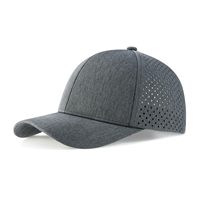 Casquette de baseball avec protection solaire UPF 50+, logo personnalisé imprimé au laser, casquette snapback, chapeau de sport léger pour la pêche, la randonnée en plein air