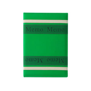 Carnet de notes A5 2027, nouvelle arrivée, marron et rayé, reliure cousue, couverture imprimée avec motif color-block, pour la prise de notes quotidiennes et comme cadeau - Product Image 4