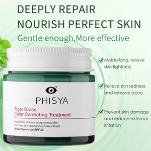 Arrossamento ridotto lenire la pelle rossa con l'umidità Tiger Grass trattamento di correzione del colore crema SPF30 - Product Image 6