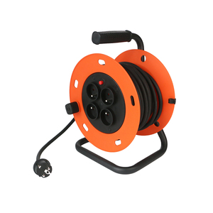 16A 250V <span class=keywords><strong>4</strong></span> cách pháp Ổ cắm cáp Cassette Reel với 10m mở rộng chì với nhiệt cắt ra và xử lý - Product Image 4