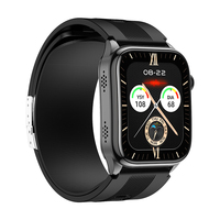 Reloj Inteligente S101 con Examen Físico Micro, Bomba de Aire SOS, Presión Arterial con Airbag, Llamadas, Alipay, NFC, Control de Acceso