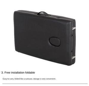Penjualan laris portabel profesional lipat Spa tato tandu sofa Salon kecantikan tempat tidur pijat - Product Image 6