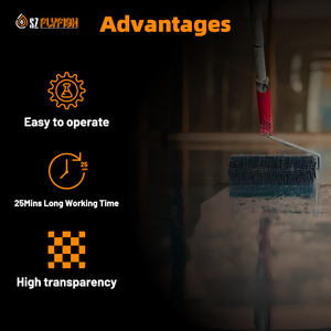 Siêu chống mài mòn tự san phẳng lớp phủ <span class=keywords><strong>epoxy</strong></span> công nghiệp hai thành phần con lăn chất lỏng tuyệt vời bê tông Sàn <span class=keywords><strong>epoxy</strong></span> - Product Image 3