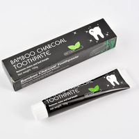 Dentifrice au charbon de bambou blanchissant les dents 105g, best-seller pour l'hygiène bucco-dentaire et l'élimination des taches