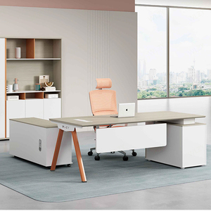 Nouvel arrivage <span class=keywords><strong>Bureau</strong></span> de direction moderne en bois Directeur général de luxe <span class=keywords><strong>Bureau</strong></span> <span class=keywords><strong>présidentiel</strong></span> Utilisation commerciale étanche - Product Image 3