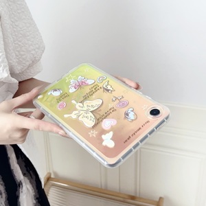 Funda para tableta para <span class=keywords><strong>Samsung</strong></span> A2019 T290 T295, A7 <span class=keywords><strong>Lite</strong></span> <span class=keywords><strong>8</strong></span>,7 T225 T220 A9 2023 X110 X115, Funda coreana con pestañ<span class=keywords><strong>a</strong></span> de moda bonita - Product Image 4