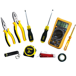 Juego de Herramientas para Electricista de 11 Piezas, Alicates para Cables, Bolsa de Cintura con Herramientas de Punta Fina, 92-004-1-23 92-004-1-23, 11 Piezas de Herramientas Eléctricas - Product Image 3
