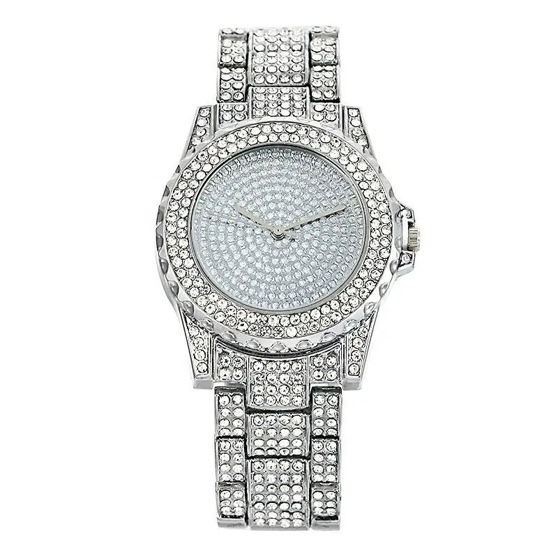 Repulhi-montre à quartz pour hommes, montre de mode minimaliste, pas cher, logo unique en or et diamant, cadran