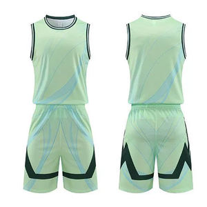 Ensembles de maillots de basket-ball unisexe personnalisés grande taille gilet de sport antibactérien respirant à séchage rapide pour adultes s'entraînant en été - Product Image 1
