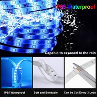 Barre lumineuse LED intelligente Kasonic Factory, vente chaude, SMD 5050 RGB, couleur magique, streaming, synchronisation sonore, boîte APP USB IP20, télécommande