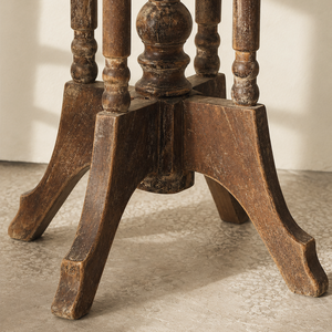 Muebles de Bar Estilo Vintage, Sillas de Bar de Madera, Sillas de Bistro, Mesa <span class=keywords><strong>Alta</strong></span> de Bar Estilo Wabi Sabi y Juego de Sillas - Product Image 5