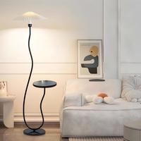 Lampe sur pied vintage en bois pour chambre à coucher, salon, style nordique moderne, lampe de sol de luxe pour la décoration du salon