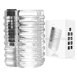 Exclusieve Siliconen Haanring Clitorale Vibrator Masturbatie Cup En Anale Vibrator Voor Mannen Één Set Best Beoordeelde Heren Vibrator - Product Image 6