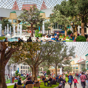 Nhà Máy Tùy Chỉnh Lớn Cây Giả Nhân Tạo Trang Trí Nội Thất Lớn Ficus Cây Nhân Tạo Cây Lớn Cho Trung Tâm/Nhà Hàng Trang Trí Ngoài Trời - Product Image 2