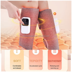 Masajeador de pies deportivo con soporte de pierna calentado con pantalla Digital Led barata con botas de masaje de piernas con botas de calor productos de salud de calefacción - Product Image 3