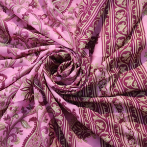 ส่าหรีผ้าไหมอินเดียผสมส่าหรีผ้าไหมวินเทจสำหรับเสื้อผ้าสตรี - Product Image 1