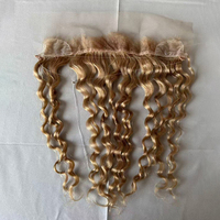 Extensiones de Cabello Humano HD para Encaje, Topper de Cabello Virgen Brasileño para la Línea del Cabello, Flequillo de PU para la Frente, para Cabello Fino y con Retracción