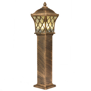 Lampe de jardin LED extérieure, lampadaire de chemin, éclairage paysager, résistant à l'eau IP65, alliage d'aluminium, abat-jour en verre, lumière du jour 5000K - Product Image 4