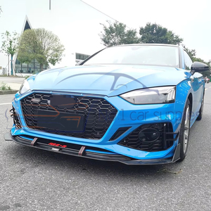 ชุดแต่งตัวถังรถยนต์ สีดำเงา สปลิตเตอร์กันชนหน้า สำหรับ A5 <span class=keywords><strong>RS5</strong></span> B8.5 B9 ปี 2020 2021 <span class=keywords><strong>2022</strong></span> - Product Image 5