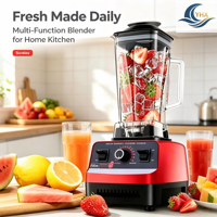 Mixeur-broyeur 2-en-1 avec deux tasses, multifonctionnel, robuste, pour smoothies et glace, appareil de cuisine domestique