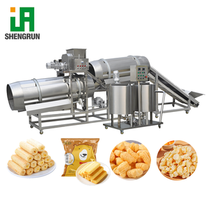 Machine de fabrication de snacks extrudés de haute qualité et savoureux, extrudeuse à double vis pour boucles de maïs et boules de fromage - Product Image 5