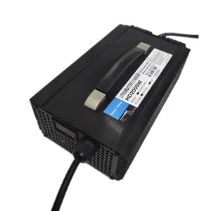 1500W 8s 셀 24v 29.2v 40a 50a 지게차 인력거 산업 lifepo4 배터리 충전기 24v 120ah 200ah 배터리