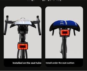 Lumière <span class=keywords><strong>de</strong></span> vélo BMX avec batterie intégrée, mode <span class=keywords><strong>de</strong></span> détection radar, étanche, antichoc, rechargeable par USB, montage sur <span class=keywords><strong>tige</strong></span> <span class=keywords><strong>de</strong></span> <span class=keywords><strong>selle</strong></span> et <span class=keywords><strong>selle</strong></span> - Product Image 2