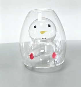 200ml 이중벽 고붕규산 유리컵 귀여운 만화 고양이 디자인 식기세척기 사용 가능 내열성 우유/커피용 - Product Image 5