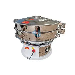 China Suppliers Electric Vibrating Screen Sifter Machine For Corn Flour Powder Rotary Vibro Sieve Sifter In Food Industry