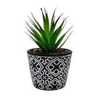 Cache-pot créatif moderne en ciment pour plantes succulentes, décoration d'intérieur, pots en céramique pour plantation de jardin, jardinière personnalisable