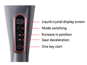 استخدام المنزلي المحمولة مدلك الجسم كله الكهربائية تهتز مطرقة التدليك - Product Image 6