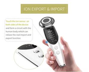 Haute fréquence peau serrant le <span class=keywords><strong>visage</strong></span> Machine microcourant Anti-âge <span class=keywords><strong>visage</strong></span> masseur yeux soufflant dispositif de levage rajeunissement de la peau - Product Image 4