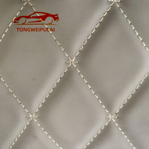 หนังพีวีซีลายปักนูนแบบกำหนดเอง พร้อมแผ่นรองถัก ทนต่อการขัดถู ป้องกันเชื้อรา ป้องกันขนร่วง สำหรับโซฟาและเฟอร์นิเจอร์ - Product Image 6