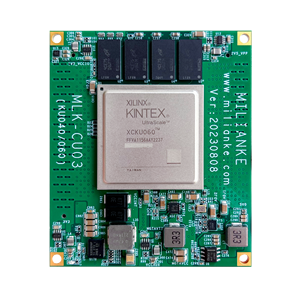 Carte mère MILIANKE MLK-CU03-KU040/KU060 AMD(Xilinx)Kintex UltraScale Series avec 4 Go de DDR4 et 256 Mbits de mémoire QSPI FLASH MLK-CU03-KU040/KU060 AM - Product Image 1
