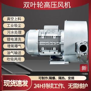 Soplador de Anillo Vortex de Alta Presión de 5.5KW RB-72S-4 de Aleación de Aluminio para Aireación y Envasado al Vacío 220V/380V - Product Image 3