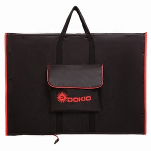 <span class=keywords><strong>Dokio</strong></span> Panneaux Solaires Noirs 200W (50W x 4pc) 18V Nouveau portable panneaux solaires flexibles tissu 200w pour Camping/Bateau/RV/Voyage/Maison/Voiture - Product Image 4