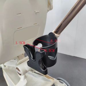 Portavasos <span class=keywords><strong>Universal</strong></span> para Cochecito, Giratorio 360°, Diámetro Ajustable de 1.9-4.2cm, Sostiene Biberones y Teléfonos para Cochecito y Bicicleta - Product Image 2