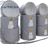 LANTRY Manchon isolant électrique en fibre de verre argentée à température réglable numériquement, garantie 1 an, directement de l'usine