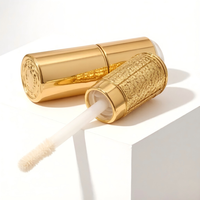Tubes de brillant à lèvres vides 5ml avec bouchon couronne en ABS, personnalisables avec logo et couleur, vente en gros OEM ODM