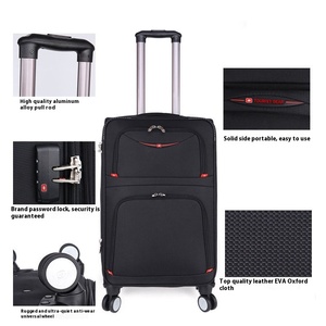 Valise à roulettes de 24 pouces, grande capacité, valise de 32 pouces, fermeture éclair tendance, sac de voyage à roulettes, sac à roulettes pivotant - Product Image 2