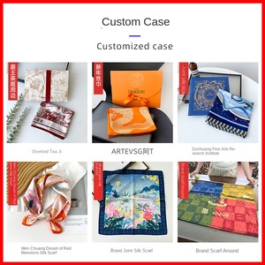 Mùa Thu Mùa Đông Jacquard Dày Khăn Cho Phụ Nữ Tùy Chỉnh Dài Điều Hòa Không Khí Phòng Khăn Choàng Ấm Áp Cashmere Scarf-Made Polyester - Product Image 5