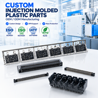 Bagian Plastik Cetak Injeksi OEM ABS PP PC PMMA TPU Ramah Lingkungan Produsen OEM Layanan Prototipe Kustom ABS Nylon dan POM