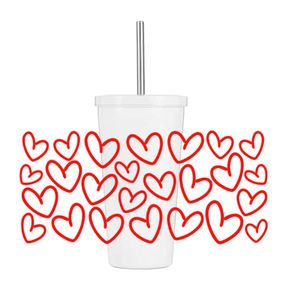 Prêt à expédier – Autocollant UVDTF pour gobelet en verre en forme de canette de bière, transferts UV DTF pour gobelets, idéal pour la Fête des Mères, les cadeaux DIY pour <span class=keywords><strong>maman</strong></span> et professeur(se) - Product Image 4