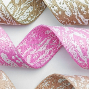สายรัดกระเป๋าแบบใหม่ขนาด 50 มม. ลาย Jacquard สองด้าน สำหรับกระเป๋าสะพายไหล่ สายรัดกระเป๋าเดินทาง - Product Image 3