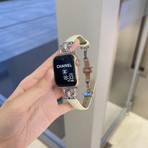 <span class=keywords><strong>Cinturino</strong></span> in <span class=keywords><strong>pelle</strong></span> con Design lucertola di lusso per orologio <span class=keywords><strong>Apple</strong></span> <span class=keywords><strong>Watch</strong></span> <span class=keywords><strong>Ultra</strong></span> 49mm con fibbia farfalla <span class=keywords><strong>cinturino</strong></span> in <span class=keywords><strong>pelle</strong></span> 45 40mm per Iwatch8 - Product Image 4