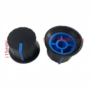 6mm 15/<span class=keywords><strong>64</strong></span> Zoll Schaftdurchmesser Potentiometer-Knöpfe Halbschaft-Typ Pflaumenschaft - Product Image 6